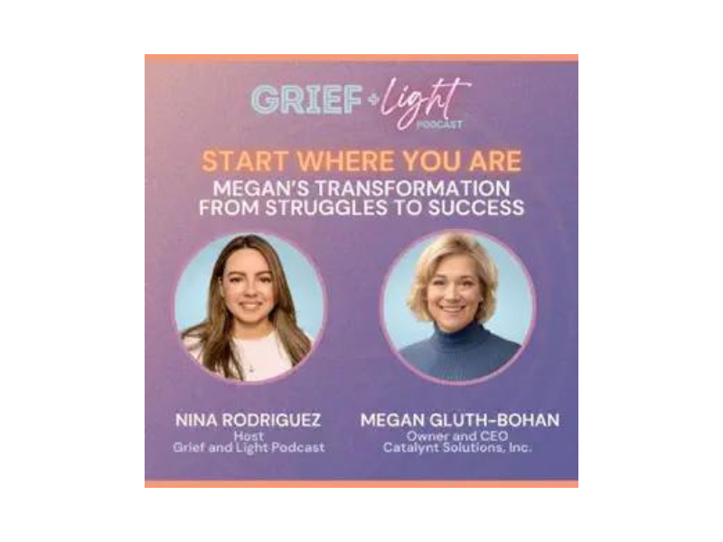 Start Where You Are: Megan Gluth’s transformation from struggle to success