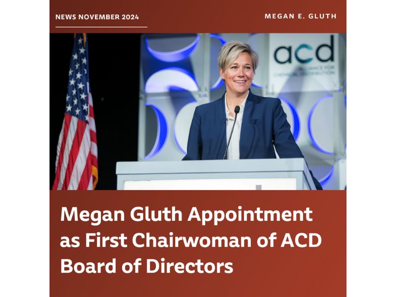 Megan Gluth Appointed First Chairwoman of ACD Board of Directors